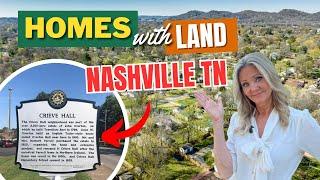 Moving to Nashville, TN | Homes with Land | Nashville real estate | Best Neighborhood in Nashville