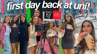 MY FIRST DAY BACK AT UNI! College vlog 2022 | Swinburne University of Technology