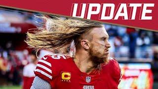 49ers George Kittle hints at potential contract negotiation this offseason 