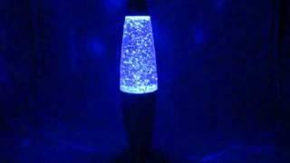 LOCOMOLIFE - Shake Motion Activated Color Changing LED Glitter Lava Lamp