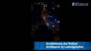 Ludwigshafen Polizeieinsatz Kaiser Wilhelm Straße   Zollhofstraße