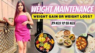 My Current Diet Plan to Maintain My Healthy Weight | Weight Gain or Weight Loss ? | Nidhi Chaudhary