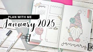 PLAN WITH ME || January 2025 Bullet Journal Setup ft. Ohuhu