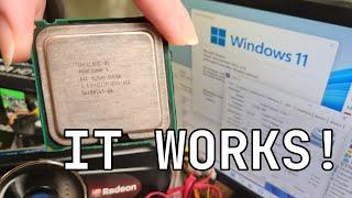 Windows 11 on Pentium 4