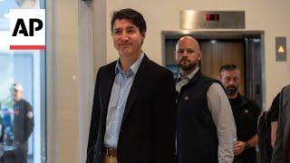 Canadian Prime Minister Trudeau in Florida to meet with Trump on tariffs threat