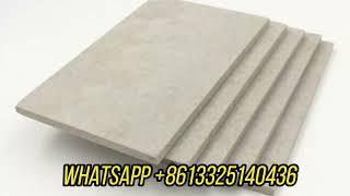 4-30mm Calcium Silicate Board Plant, Fiber Cement Decorative Wall Board Production Line