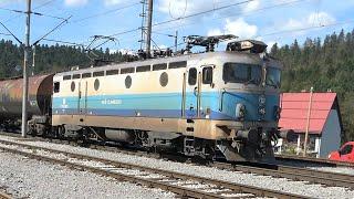 Croatian Railroad Cargo freight tank train, Locomotive: Asea Rb1 9178 1141 109-4, Delnice 22.9.2024