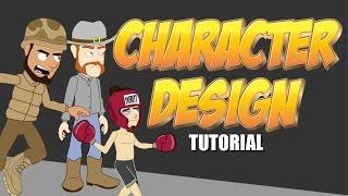 How to Design a character in Anime Studio Pro - MOHO Pro