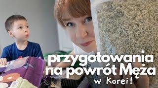 Przygotowania na powrót mojego męża! Zupa która leczy, haul zakupowy i inne - domowy vlog z Korei