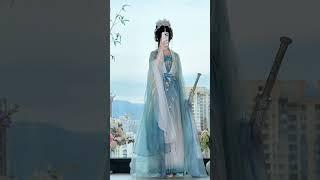 又仙又飒！ 有种仙侠剧里大师姐的既视感 #国风 #shortvideo #tiktok #douyin #music