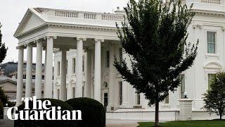 Ukraine's president Volodymyr Zelenskyy arrives at the White House – watch live