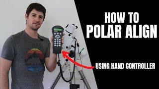 How to Polar Align with SynScan Hand Controller - HEQ5 Pro