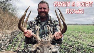 My Journey to Kill a GIANT Whitetail comes to an end with a MONSTER 8 Point Buck! ~ Chad Alan Jones