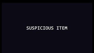 NPSA Suspicious Bag