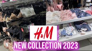 H&M NEW  WOMEN'S COLLECTION 2023. UNDERWEAR AND LINGERIE