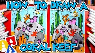 How To Draw A Coral Reef