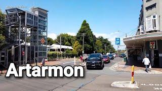 ARTARMON Sydney Walking Tour : Shops, Residential & Industrial Area | Australia 2021