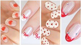 Nail Art For Valentine's Day 2025  Easy & Cute Nail Design Compilation!