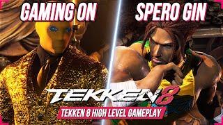 TEKKEN 8  Gaming On (VICTOR) vs Spero Gin (EDDY) Aggressive Gameplay  T8 Rank Match 