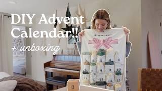 2024 ADVENT CALENDARS | Unbox + Create a DIY Advent Calendar with Me | Typology + Beekman 1802