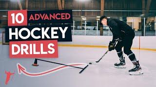 10 ADVANCED HOCKEY DRILLS TO IMPROVE YOUR SKILLS 