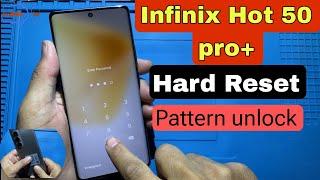 Infinix Hot 50 pro Plus Hard Reset Password Remove | Infinix Hot 50 pro+ X6880 Factory reset