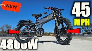 Insanely Fast NEW 26" Monster Aniioki A9 PRO MAX Dual Motor 52V 60AH Battery Unboxing & First Ride!