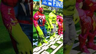 SPIDER-MAN AND HULK SAVES BABY #spiderman #gta5 #short