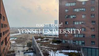 общежитие в Yonsei University International Campus | dorm/room tour, рассказываю про общежитие