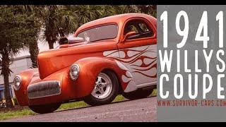 1941 Willys Coupe For Sale Tampa, FL Survivor Classic Car 0362