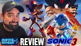 Sonic The Hedgehog 3 - Movie REVIEW