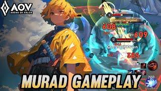 AOV : MURAD/ZENITSU GAMEPLAY | IN JUNGLE - ARENA OF VALOR LIÊNQUÂNMOBILE ROV