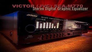 Victor (JVC) SEA-M770 Japan Vintage Digital Stereo Equalizer Demo