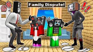 JJ and MIKEY's PARENTS had a FIGHT! Family Sad Story in Minecraft - Maizen