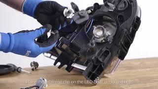 How to replace headlights with Philips Ultinon Essential LED-HL [≈H7]