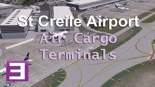 Airport Cargo Terminals - Cities: Skylines [4K] St Creile Airport Short #1