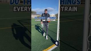 Do These 4 Things Every Time You Train #footballshorts #soccertips #soccershorts #footballtraining