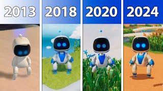 Astro Bot PS5 | Graphics Evolution | 2013 - 2024