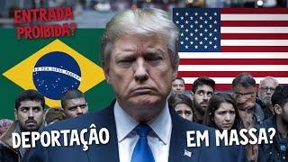 BRASILEIROS NÃO SÃO MAIS BEM-VINDOS NOS ESTADOS UNIDOS ?