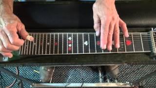 Pedal Steel Guitar Intro and Lead to "Look At Us" by Vince Gill