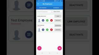 Add Employee in Attendance Master App