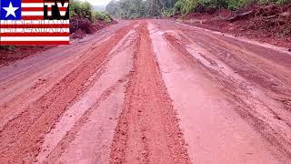 How Liberian Southeastern road Looks after heavy rain in 2024