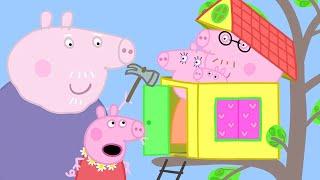 Het Nieuwe Boomhuis | Tekenfilm | Peppa Pig Nederlands Compilatie Nieuwe