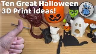 10 Terrifyingly Cool (and FREE!) Halloween 3D Prints You Can Make