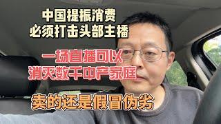 中国直播带货行业乱象 一场直播可以消灭数千中产家庭 卖的还是假冒伪劣 头部主播正在毁掉中国经济