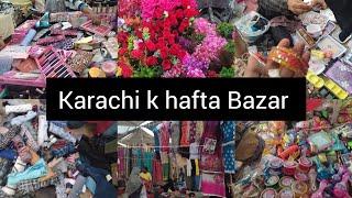 Karachi K Hafta Bazar || sasta bazar || karachi k sasta bazar #sq #youtubevideos #hyderabad #karachi