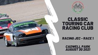 Classic Touring Car Racing Club | Jaguar Enthusiasts Club | Cadwell Park - Race 1 | 2021