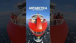  Antarctica in 9 Seconds ️ A Trip To The Frozen Continent  #Antarctica #AntarcticCruise