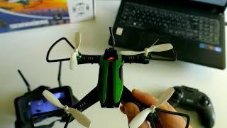 Drone Green Racer | FPV goggles in action! | Simple goggle vision tests! | Part 9