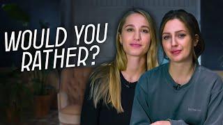 Would you rather? Moralische Fragen mit... Laura und Paulina